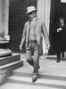 Original title:  Mr. Borden leaving Whitehall Gardens after attending meeting of Imperial Defence Committee. 