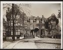 Original title:  Exterior front closeup of Annesley Hall. Image courtesy of Victoria University Archives (Toronto, Ont.).