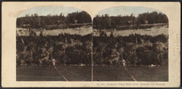 Original title:      This image is a JPEG version of the original PNG image at File:Blondin's_Tight_Rope_Feat_-_Crossing_the_Niagara,_from_Robert_N._Dennis_collection_of_stereoscopic_views.png. Generally, this JPEG version should be used when displaying the file from Commons, in order to reduce the file size of thumbnail images. However, any edits to the image should be based on the original PNG version in order to prevent generation loss, and both versions should be updated. Do not make edits based on this version. Admins: Although this file is a scaled-down duplicate, it should not be deleted! See here for more information. Deutsch | English | español | français | македонски | മലയാളം | português | русский | +/−

Artist Unknown Title Blondin's Tight Rope Feat : Crossing the Niagara. Date Coverage: [1858?-1859?]. Source Imprint: New York : London Stereoscopic Company, [1858?-1859?]. Digital item p