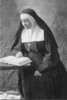 Original title:  Mother Foundress (Hannah Grier Coome) reading. Image courtesy of the Sisterhood of St. John the Divine. 
