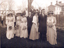 Original title:  Wedding of Gerry and Edna FitzGerald, London, Ontario, April 1910. Image courtesy of the author, grandson of John Gerald FitzGerald.
