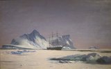 Original title:    Description English: Scene in the Arctic, oil on canvas painting by William Bradford, c. 1880, De Young Museum Date circa 1880(1880) Source Own work Author Wmpearl

