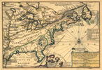 Original title:  Nicolas de Fer: Le Canada, ou Nouvelle France, la Floride, la Virginie, Pensilvanie, Caroline ..., Paris 1702
From: L'Atlas curieux, ou la Monde..., quatrième partie, 1703