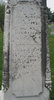 Original title:  Gravestone of Lawrence Gorman. Image provided by a family member of Lawrence Gorman.