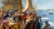 Titre original&nbsp;:  File:L'arrivée de Champlain à Québec.jpg — Wikimedia Commons