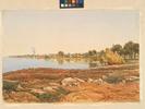 Original title:  Morrow's Bay, Amherst Island - Daniel Fowler (1810-1894)

Date: 1886 