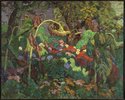 Original title:  J.E.H. MacDonald - The Tangled Garden - 1916. National Gallery of Canada.

Credit line: Gift of W.M. Southam, F.N. Southam, and H.S. Southam, 1937, in memory of their brother Richard Southam