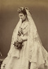 Original title:  Princess Louise in her wedding dress. Royal Collection via Wikipedia. 