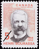 Titre original&nbsp;:  Henri Bourassa, 1868-1952 [document philatélique].  Philatelic issue data Canada : 5 cents Date of issue 4 septembre 1968