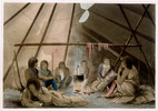 Titre original&nbsp;:  Intérieur d'une tente crie, 25 mars 1820. 