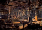 Original title:    Description English: Painting of the Toronto Rolling Mills, an iron rails factory founded in 1857 by a group of businessmen led by railway magnate Sir Casimir Gzowski. At that time, it was the largest iron mill in Canada and the largest manufacturer in Toronto. The introduction of steel rails led to its closure in 1873. Date 1864(1864) Source This image is available from the Toronto Public Library under the reference number JRR 1059 This tag does not indicate the copyright status of the attached work. A normal copyright tag is still required. See Commons:Licensing for more information. English | Français | +/− Author William Armstrong (1822-1914) Permission (Reusing this file) This is a faithful photographic reproduction of an original two-dimensional work of art. The work of art itself is in the public domain for the following reason: Public domainPublic domainfalsefalse This C