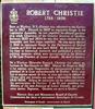 Original title:  Windsor: Robert Christie plaque
