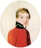 Titre original&nbsp;:    Description English: Miniature portrait of James Barry, painted between 1813 and 1816, before his first posting abroad. Date 1813-16 Source http://www.samj.org.za/index.php/samj/article/viewFile/130/425 Author Unknown Permission (Reusing this file) Public domain

