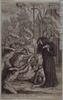 Original title:  Print Jesuit Martyrs. Death of Father Antoine Daniel and Father Charles Garnier Lommelin About 1680, 17th century 29 x 18.6 cm Gift of Mr. David Ross McCord M2210 © McCord Museum Keywords:  event (534) , History (944) , Print (10661)