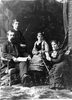 Original title:  Photograph Bernard Devlin and family, Montreal, QC, 1877 Notman & Sandham 1877, 19th century Silver salts on paper mounted on paper - Albumen process 17.8 x 12.7 cm Purchase from Associated Screen News Ltd. II-43408.1 © McCord Museum Keywords:  mixed (2246) , Photograph (77678) , portrait (53878)