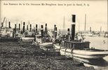 Original title:  Les Bateaux de la Cie Sincenne Mc Noughton dans le port de Sorel, P.Q. [image fixe]