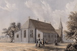 Titre original&nbsp;:  Church of St. John the Evangelist, Toronto.; Author: Hay, William (1818-1888); Author: Year/Format: 1859, Picture