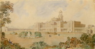 Original title:  KING'S COLLEGE (PROPOSED).; Author: Howard, John George (1803-1890); Author: Year/Format: 1835, Picture