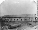 Titre original&nbsp;:  Photograph McDermot's store, near Fort Garry, Red River, MB, 1858 Humphrey Lloyd Hime 1858, 19th century Silver salts on paper mounted on paper - Albumen process 13 x 17 cm MP-0000.1453.14 © McCord Museum Keywords:  Architecture (8646) , Photograph (77678) , rural (407)