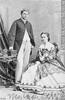 Original title:  Photograph Mr. and Mrs. James A. Miller, Montreal, QC, 1865 William Notman (1826-1891) 1865, 19th century Silver salts on paper mounted on paper - Albumen process 8.5 x 5.6 cm Purchase from Associated Screen News Ltd. I-16123.1 © McCord Museum Keywords:  couple (556) , Photograph (77678) , portrait (53878)