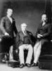 Titre original&nbsp;:    Description English: Robinson, Bowen and Musgrave Left to right: Sir Hercules Robinson, Sir George F. Bowen and Sir Anthony Musgrave. Sir Hercules Robinson was governor of New South Wales and Sir George Bowen was governor of Queensland from 1859-1868 and Governor of Victoria from 1873 to 1879, Sir Anthony Musgrave was governor of Queensland from 1883. Date circa 1875(1875) Source Item is held by John Oxley Library, State Library of Queensland. Author unknown

