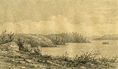 Original title:  Fairy Lake, Muskoka (Huntsville, Ontario).; Author: White, George Harlow (1817-1887); Author: Year/Format: 1875, Picture