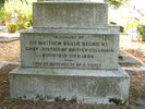 Titre original&nbsp;:    Description Grave monument of Sir Matthew Baillie Begbie at Ross Bay Cemetery, Victoria BC. Date 4 September 2006(2006-09-04) Source Own work Author KenWalker kgw@lunar.ca Permission (Reusing this file) CC-BY-SA-2.5

