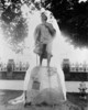 Original title:  Sir Galahad monument erected in memory of Henry Albert Harper. October, 1905. 