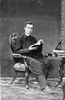 Original title:  Photograph Rev. Edmund Wood, Montreal, QC, 1861 William Notman (1826-1891) 1861, 19th century Silver salts on paper mounted on paper - Albumen process 8.5 x 5.6 cm Purchase from Associated Screen News Ltd. I-503.1 © McCord Museum Keywords:  male (26812) , Photograph (77678) , portrait (53878)