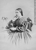 Original title:  Photograph Miss Jessie Turnbull, QC, 1863 William Notman (1826-1891) 1863, 19th century Silver salts on paper mounted on paper - Albumen process 8.5 x 5.6 cm Purchase from Associated Screen News Ltd. I-8280.1 © McCord Museum Keywords:  female (19035) , Photograph (77678) , portrait (53878)
