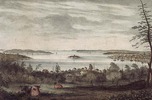 Original title:  Entrance to Halifax Harbour from Reeve's Hill, Dartmouth. 