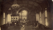 Original title:  Holy Trinity Anglican Church, Trinity Square; Interior.
 : Toronto Public Library

