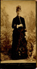 Original title:  Mary Baker McQuesten in a walking dress. Image courtesy of Whitehern Museum, Hamilton, Ont. 