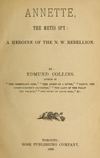 COLLINS, JOSEPH EDMUND – Volume XII (1891-1900)