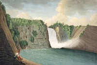 Titre original&nbsp;:    Description A View of the Montmorency Falls near Quebec Date 1791(1791) Source [1] Author Thomas Davies Permission (Reusing this file) Public domainPublic domainfalsefalse This image (or other media file) is in the public domain because its copyright has expired. This applies to Australia, the European Union and those countries with a copyright term of life of the author plus 70 years. You must also include a United States public domain tag to indicate why this work is in the public domain in the United States. Note that a few countries have copyright terms longer than 70 years: Mexico has 100 years, Colombia has 80 years, and Guatemala and Samoa have 75 years, Soviet Union has 74 years for some authors. This image may not be in the public domain in these countries, which moreover do not implement the rule of the shorter term. Côte d'Ivoire has a general copyright term of 99 yea