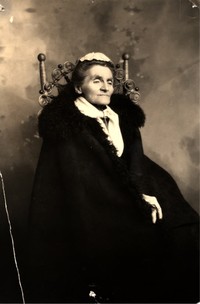 Original title:  Charlotte Selina Cox Bompas, "Mrs. Bishop". Image courtesy of the Old Log Church Museum, Whitehorse, Yukon Territory.