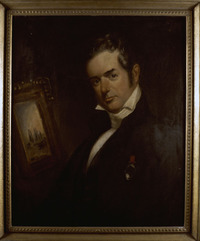 Original title:  Charles Fothergill. Maker: Grove Sheldon Gilbert (American, 1805–1885). Medium: Oil on canvas. Date: 1834. Courtesy of the Royal Ontario Museum, © ROM.