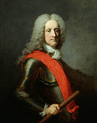Original title:  Portrait présumé de Charles de la Boische, Marquis de Beauharnois, Gouverneur de la Nouvelle-France. 