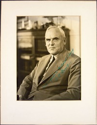 Original title:  Portrait of C. D. Howe. 