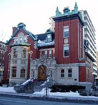 Original title:  Booth House, Ottawa, designed by John W.H. Watts.