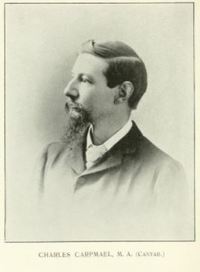 Original title:  Charles Carpmael, from "Transactions of the Royal Astronomical Society of Canada for the year 1894." 
Source: https://archive.org/details/transactions1893royauoft/page/n175/mode/2up 