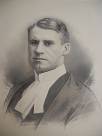 Original title:  Photograph of Dyce Willcocks Saunders (1862-1930)
Date: [ca. 1907]
Photographer: E.E. Pepler
Reference code: P305
Archives of the Law Society of Ontario 