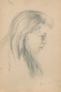 Original title:  Portrait of Greta Ogden, 1890, by her sister, Ethel Ogden, Collection of the Owens Art Gallery, Mount Allison University. Image supplied by the author.