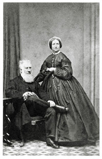 Original title:  Portrait of Samuel Bealey Harrison and Mrs. Samuel Bealey Harrison.