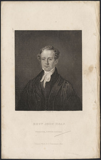 Titre original&nbsp;:  Revd. John Roaf, Toronto, Upper Canada. 