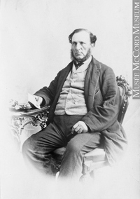 Original title:  Photograph Hon. George Coles, Montreal, QC, 1865 William Notman (1826-1891) 1865, 19th century Silver salts on paper mounted on paper - Albumen process 8.5 x 5.6 cm Purchase from Associated Screen News Ltd. I-16775.1 © McCord Museum Keywords:  male (26812) , Photograph (77678) , portrait (53878)