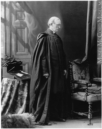 Original title:  Photograph Prof. Rev. Canon William Turnbull Leach, Montreal, QC, 1874 William Notman (1826-1891) 1874, 19th century Silver salts on glass - Wet collodion process 17 x 12 cm Purchase from Associated Screen News Ltd. I-99807 © McCord Museum Keywords:  male (26812) , Photograph (77678) , portrait (53878)