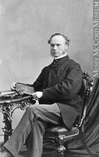 Original title:  Photograph Walter Shanly, M.P.P., Montreal, QC, 1865 William Notman (1826-1891) 1865, 19th century Silver salts on paper mounted on paper - Albumen process 8.5 x 5.6 cm Purchase from Associated Screen News Ltd. I-15499.1 © McCord Museum Keywords:  male (26812) , Photograph (77678) , portrait (53878)