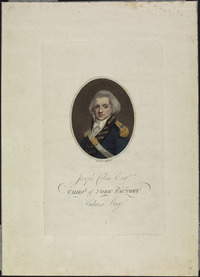 Original title:  Joseph Colen Esq., Chief of York Factory, Hudson's Bay. 
