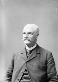 Titre original&nbsp;:  Collingwood Schreiber, (C.M.G. Chief Engineer, Dept. of Railways and Canals) Dec. 14, 1831 - Mar. 22, 1918. 